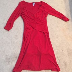 Red Work Dress